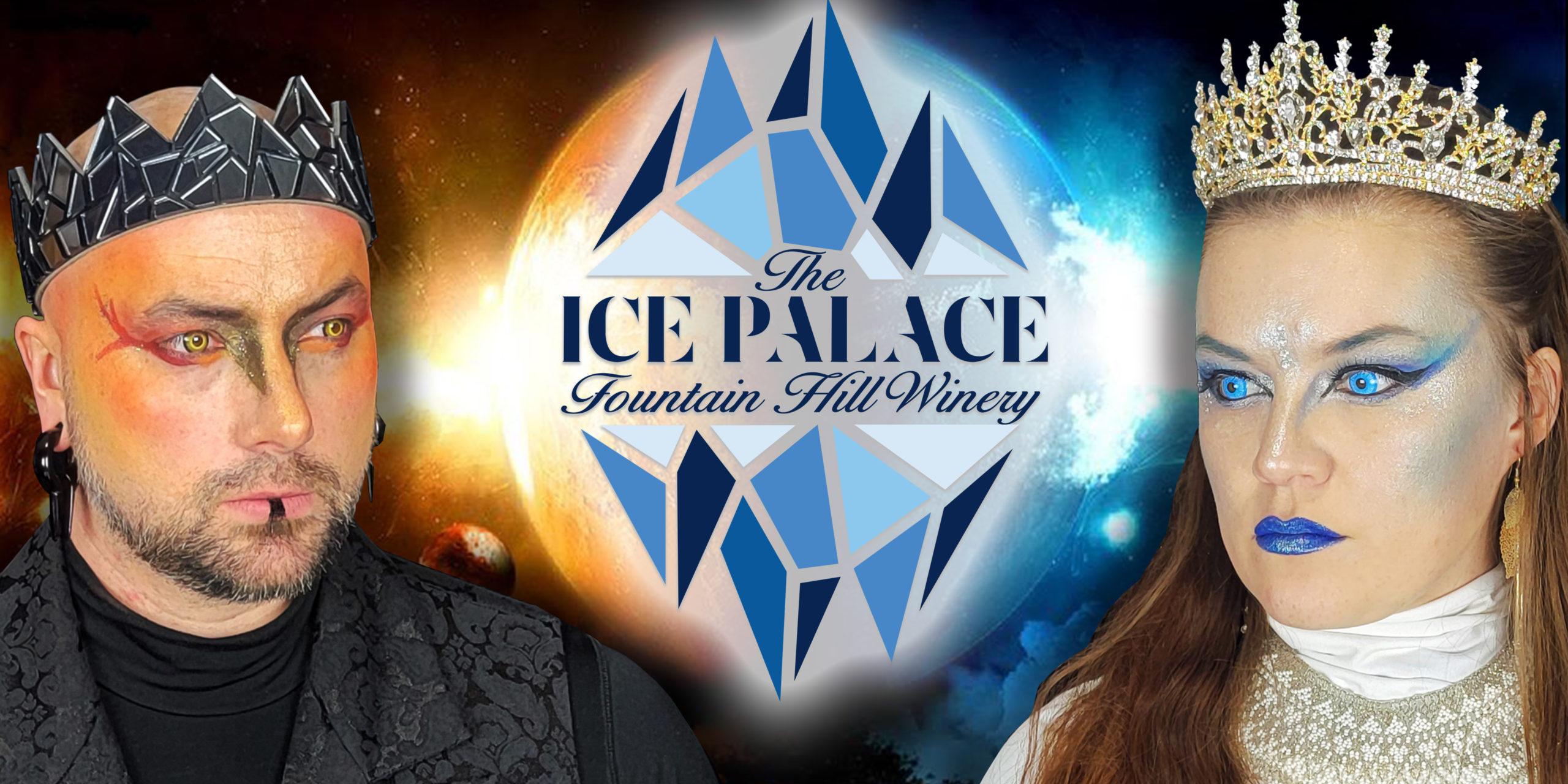 Royal Fire and Ice Show at the Ice Palace Stage shows, flash mobs